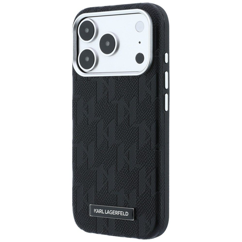 Θήκη Karl Lagerfeld Grained Mono Resin Logo MagSafe Black iPhone 18 Pro Max/17 Pro Max ΘΗΚΕΣ KARL LAGERFELD Θήκη Karl Lagerfeld Grained Mono Resin Logo MagSafe Black iPhone 18 Pro Max/17 Pro Max - Image 3