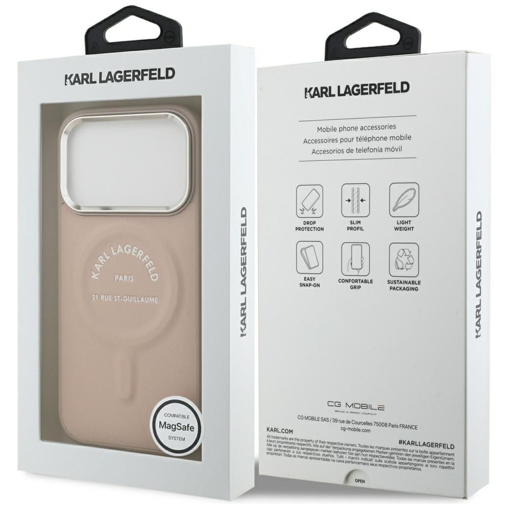 Θήκη Karl Lagerfeld Karl RSG Logo MagSafe Pink iPhone 18 Pro Max/17 Pro Max ΘΗΚΕΣ KARL LAGERFELD Θήκη Karl Lagerfeld Karl RSG Logo MagSafe Pink iPhone 18 Pro Max/17 Pro Max - Image 2
