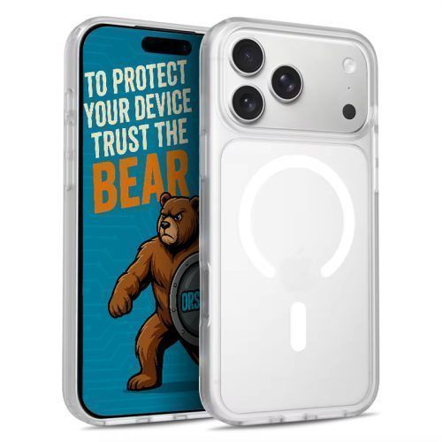 Θήκη Orso Classic Hybrid MagSafe Frosted Clear iPhone 18 Pro Max/17 Pro Max