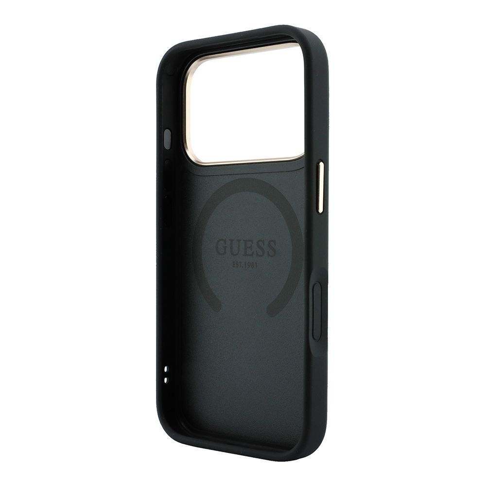 Θήκη Guess Stripe Peony 4G Logo Magsafe Black iPhone 18 Pro/17 Pro ΘΗΚΕΣ Guess Θήκη Guess Stripe Peony 4G Logo Magsafe Black iPhone 18 Pro/17 Pro - Image 6