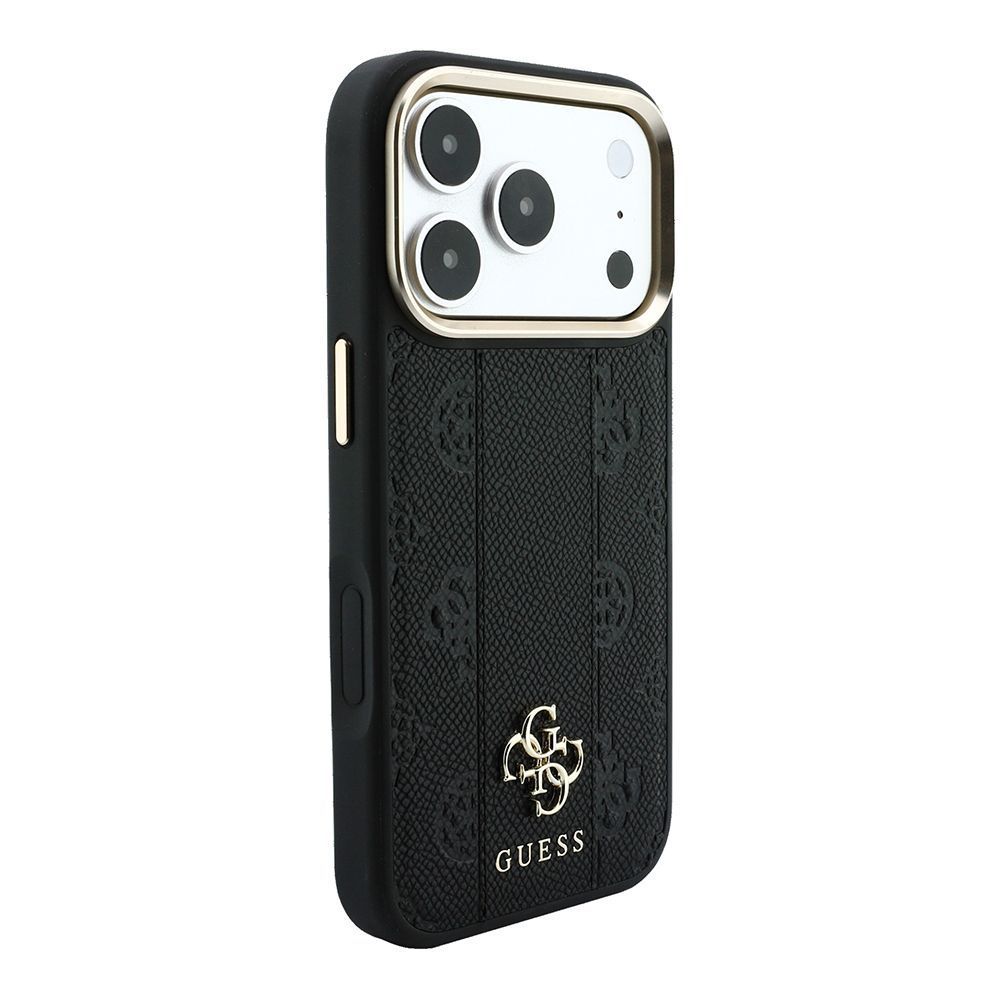 Θήκη Guess Stripe Peony 4G Logo Magsafe Black iPhone 18 Pro/17 Pro ΘΗΚΕΣ Guess Θήκη Guess Stripe Peony 4G Logo Magsafe Black iPhone 18 Pro/17 Pro - Image 3