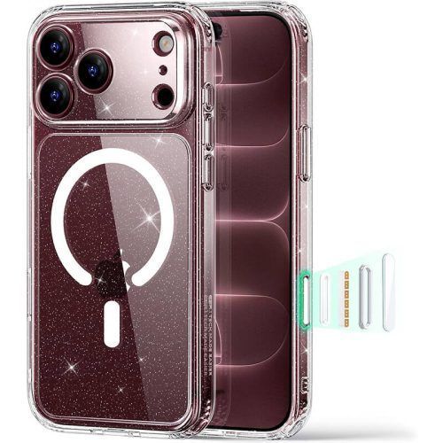 Θήκη ESR Classic Hybrid MagSafe Clear Shimmer iPhone 18 Pro Max/17 Pro Max ΘΗΚΕΣ ESR Θήκη ESR Classic Hybrid MagSafe Clear Shimmer iPhone 18 Pro Max/17 Pro Max