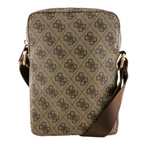 Alternative view of Τσάντα Guess Crossbody Triangle Logo 10″ Brown