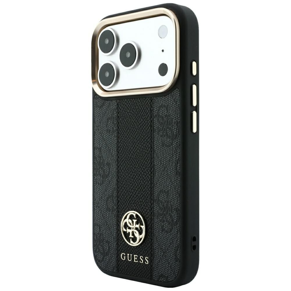 Θήκη Guess 4G Stripe Round Classic Logo Magsafe Black iPhone 18 Pro Max/17 Pro Max ΘΗΚΕΣ Guess Θήκη Guess 4G Stripe Round Classic Logo Magsafe Black iPhone 18 Pro Max/17 Pro Max - Image 7