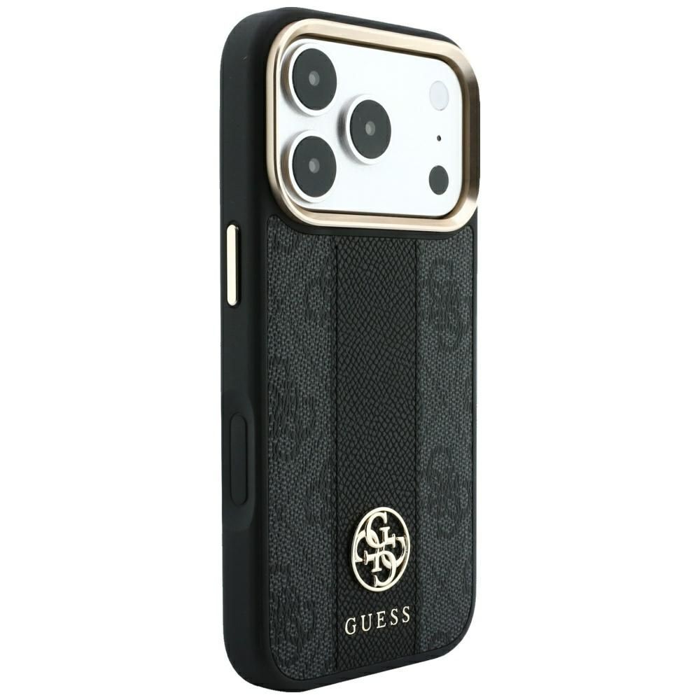 Θήκη Guess 4G Stripe Round Classic Logo Magsafe Black iPhone 18 Pro Max/17 Pro Max ΘΗΚΕΣ Guess Θήκη Guess 4G Stripe Round Classic Logo Magsafe Black iPhone 18 Pro Max/17 Pro Max - Image 5