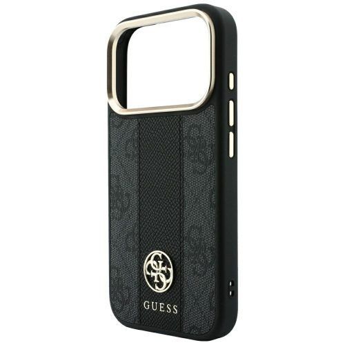 Alternative view of Θήκη Guess 4G Stripe Round Classic Logo Magsafe Black iPhone 18 Pro Max/17 Pro Max