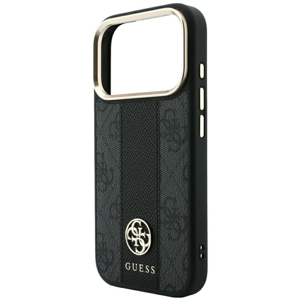 Θήκη Guess 4G Stripe Round Classic Logo Magsafe Black iPhone 18 Pro Max/17 Pro Max ΘΗΚΕΣ Guess Θήκη Guess 4G Stripe Round Classic Logo Magsafe Black iPhone 18 Pro Max/17 Pro Max - Image 2