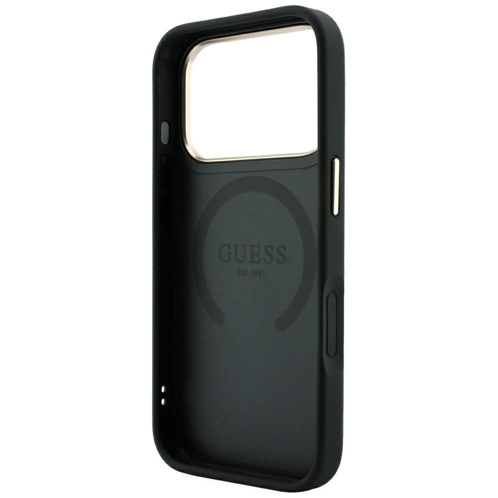 Θήκη Guess 4G Stripe Round Classic Logo Magsafe Black iPhone 18 Pro Max/17 Pro Max ΘΗΚΕΣ Guess Θήκη Guess 4G Stripe Round Classic Logo Magsafe Black iPhone 18 Pro Max/17 Pro Max - Image 3