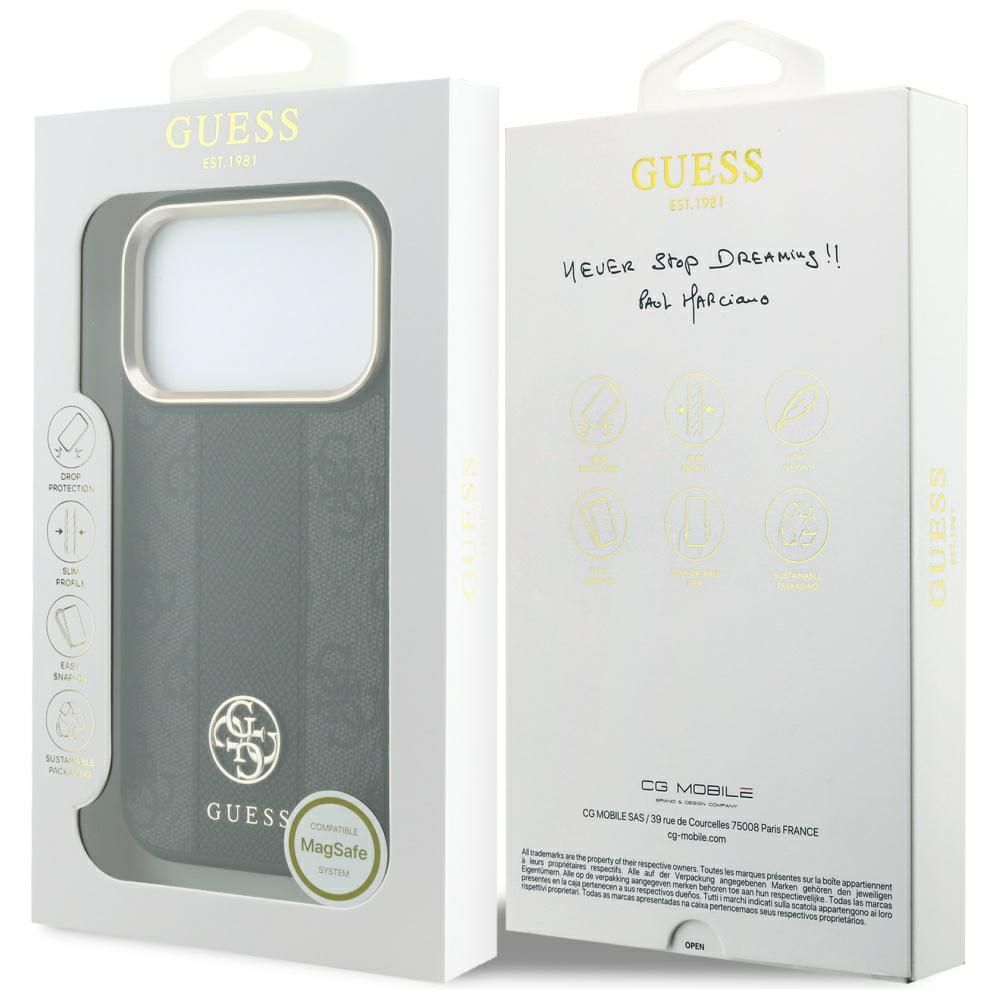 Θήκη Guess 4G Stripe Round Classic Logo Magsafe Black iPhone 18 Pro Max/17 Pro Max ΘΗΚΕΣ Guess Θήκη Guess 4G Stripe Round Classic Logo Magsafe Black iPhone 18 Pro Max/17 Pro Max - Image 8