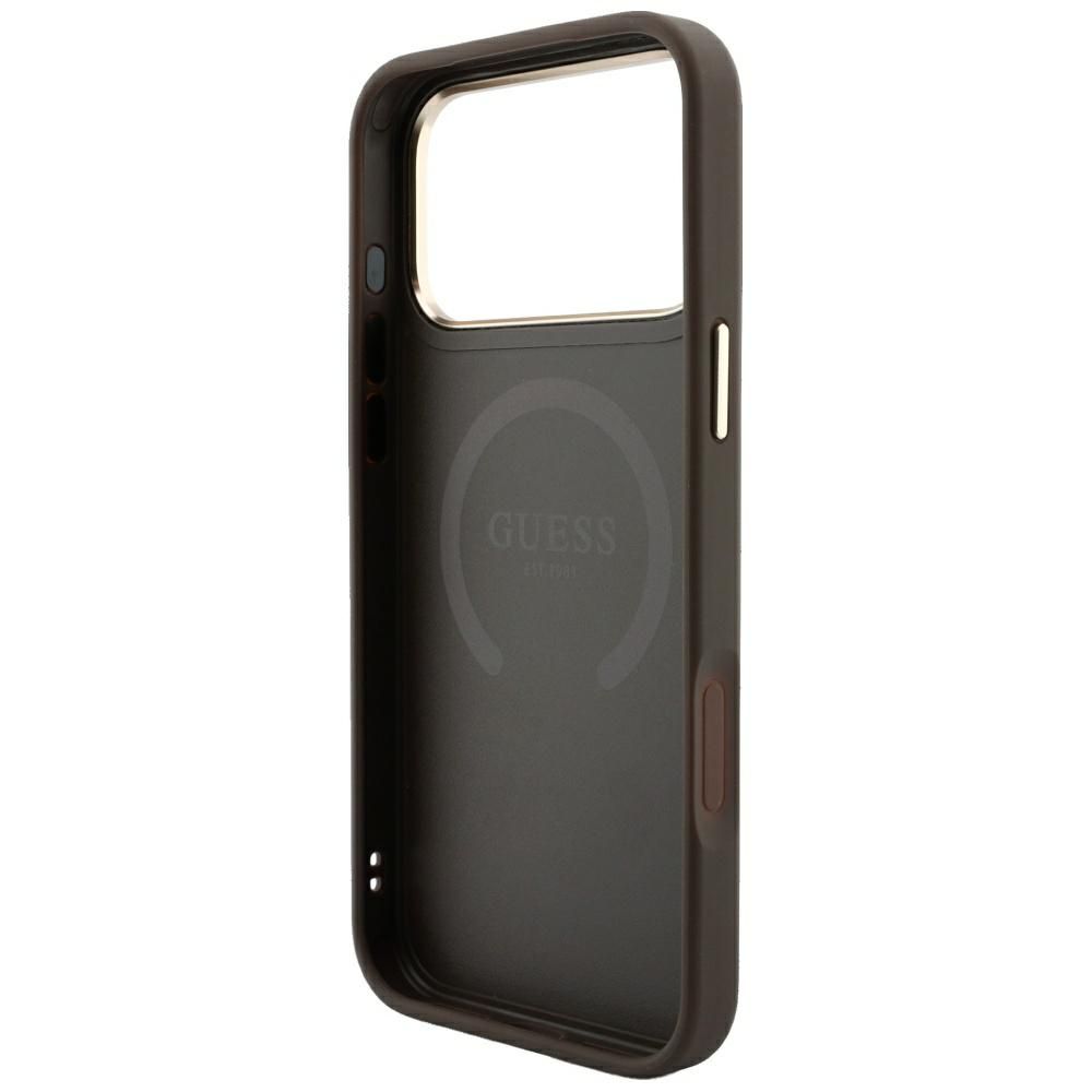 Θήκη Guess 4G Stripe Round Classic Logos Magsafe Brown iPhone 18 Pro Max/17 Pro Max ΘΗΚΕΣ Guess Θήκη Guess 4G Stripe Round Classic Logos Magsafe Brown iPhone 18 Pro Max/17 Pro Max - Image 7