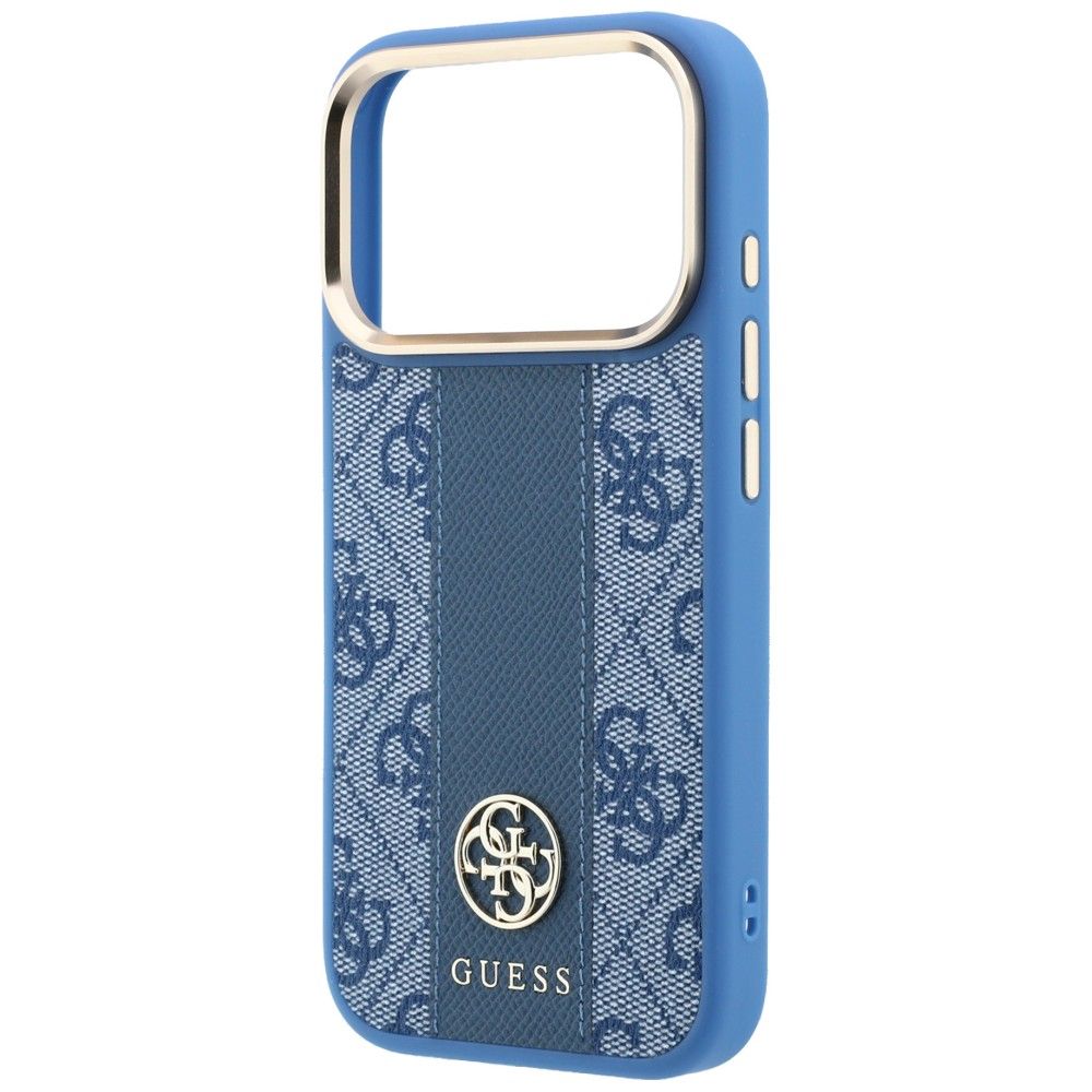 Θήκη Guess 4G Stripe Round Classic Logos Magsafe Blue iPhone 18 Pro Max/17 Pro Max ΘΗΚΕΣ Guess Θήκη Guess 4G Stripe Round Classic Logos Magsafe Blue iPhone 18 Pro Max/17 Pro Max - Image 3