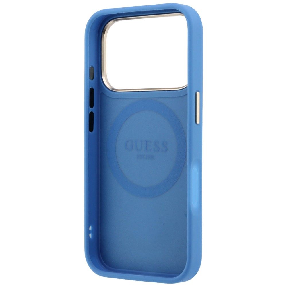 Θήκη Guess 4G Stripe Round Classic Logos Magsafe Blue iPhone 18 Pro Max/17 Pro Max ΘΗΚΕΣ Guess Θήκη Guess 4G Stripe Round Classic Logos Magsafe Blue iPhone 18 Pro Max/17 Pro Max - Image 2