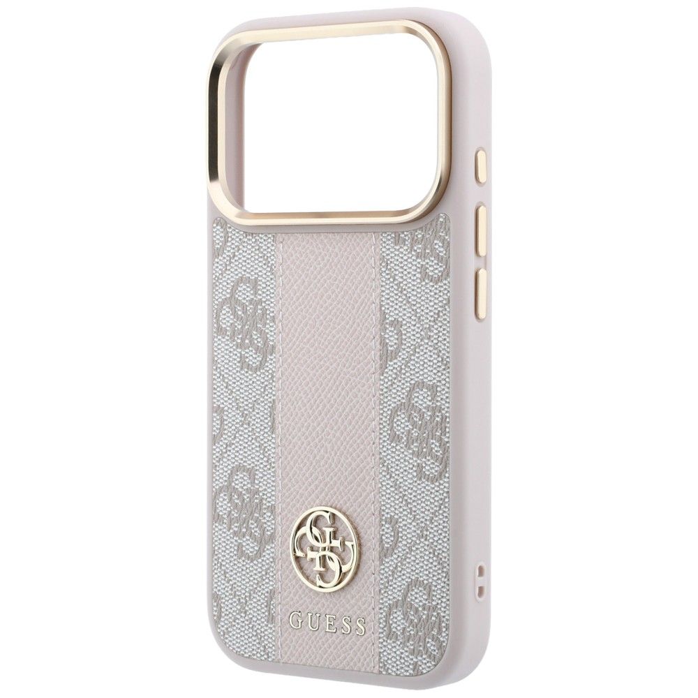 Θήκη Guess 4G Stripe Round Classic Logos Magsafe Pink iPhone 18 Pro Max/17 Pro Max ΘΗΚΕΣ Guess Θήκη Guess 4G Stripe Round Classic Logos Magsafe Pink iPhone 18 Pro Max/17 Pro Max - Image 3