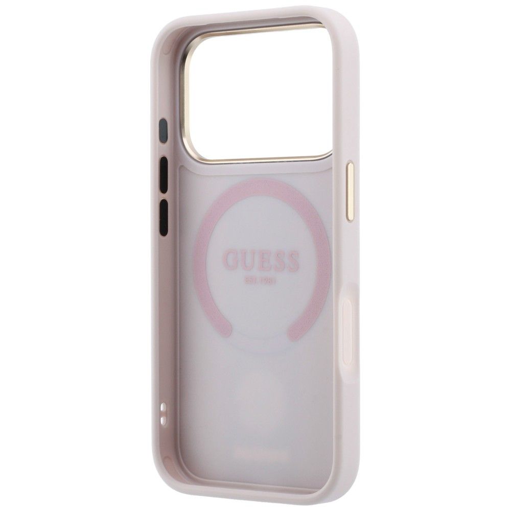 Θήκη Guess 4G Stripe Round Classic Logos Magsafe Pink iPhone 18 Pro Max/17 Pro Max ΘΗΚΕΣ Guess Θήκη Guess 4G Stripe Round Classic Logos Magsafe Pink iPhone 18 Pro Max/17 Pro Max - Image 7