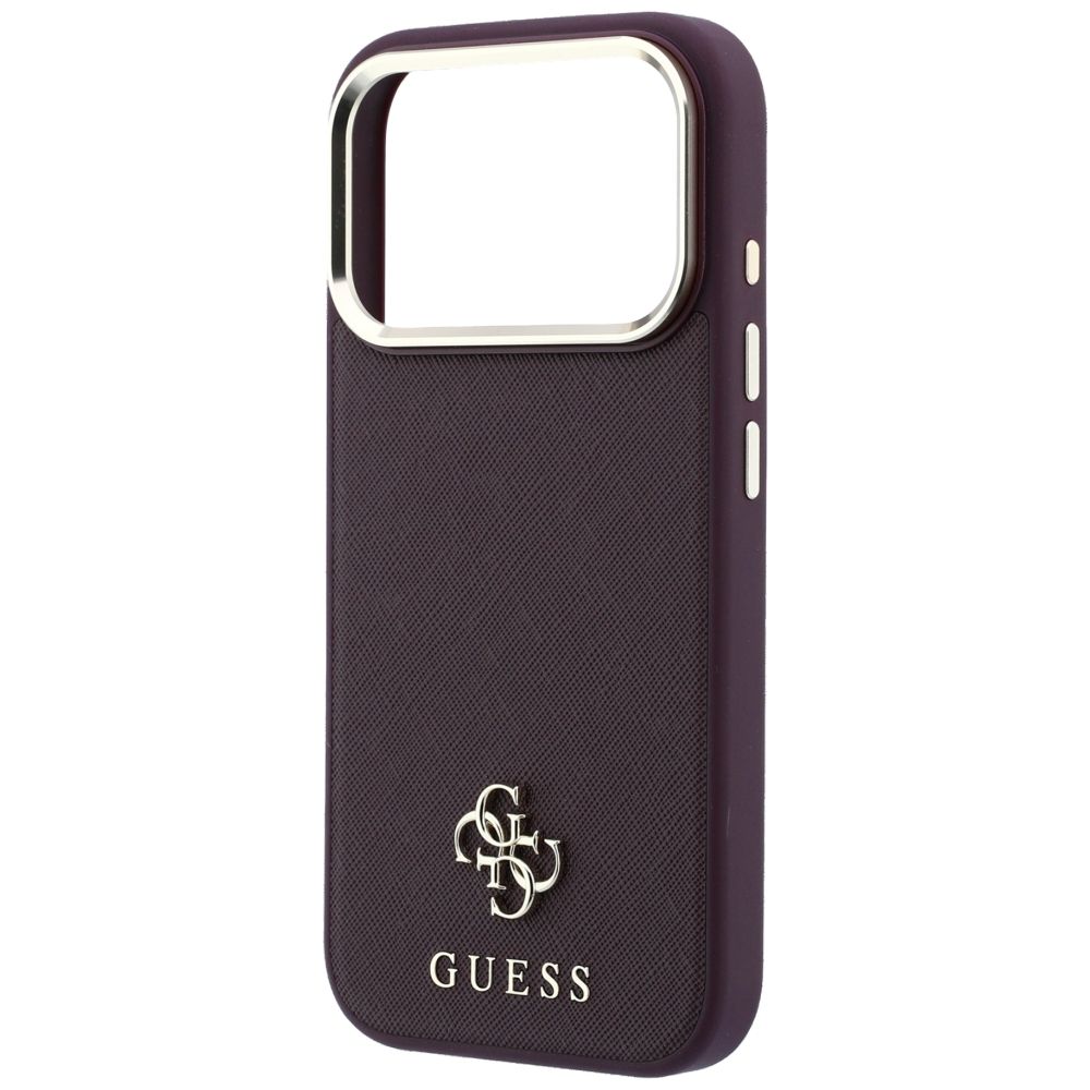 Θήκη Guess Saffiano Small 4G Classic Logo Magsafe Burgundy iPhone 18 Pro/17 Pro ΘΗΚΕΣ Guess Θήκη Guess Saffiano Small 4G Classic Logo Magsafe Burgundy iPhone 18 Pro/17 Pro - Image 8