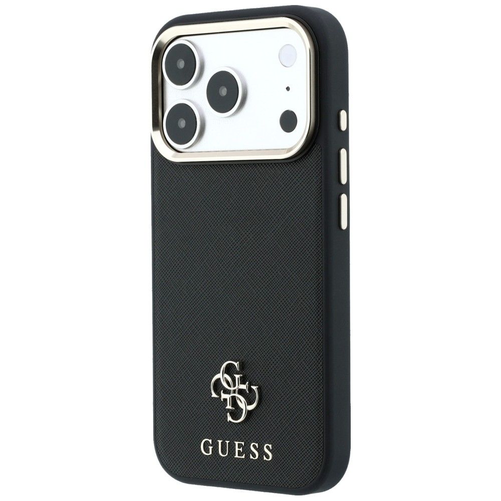 Θήκη Guess Saffiano Small 4G Classic Logo Magsafe Black iPhone 18 Pro Max/17 Pro Max ΘΗΚΕΣ Guess Θήκη Guess Saffiano Small 4G Classic Logo Magsafe Black iPhone 18 Pro Max/17 Pro Max - Image 6