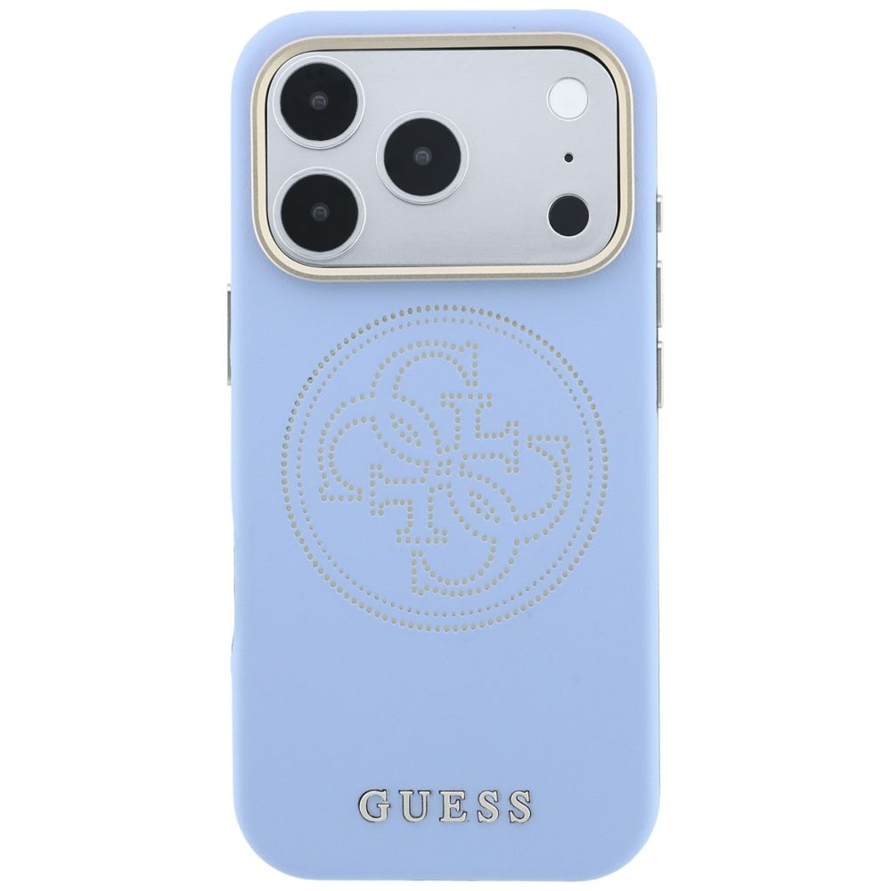 Θήκη Guess Perforated 4G Gold Logo Magsafe Blue iPhone 18 Pro Max/17 Pro Max ΘΗΚΕΣ Guess Θήκη Guess Perforated 4G Gold Logo Magsafe Blue iPhone 18 Pro Max/17 Pro Max - Image 5