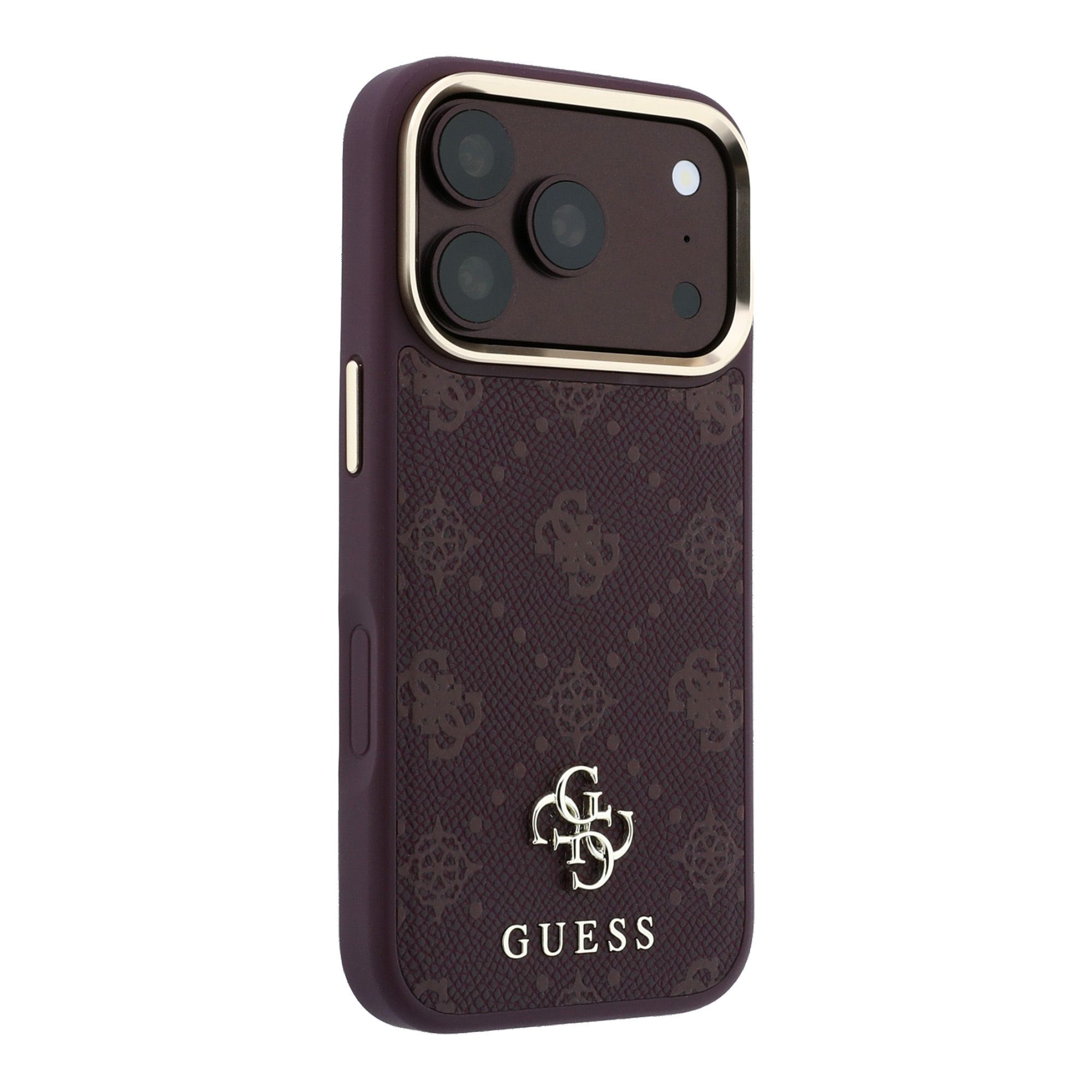 Θήκη Guess Peony 4G Small Logo Magsafe Burgundy iPhone 18 Pro/17 Pro ΘΗΚΕΣ Guess Θήκη Guess Peony 4G Small Logo Magsafe Burgundy iPhone 18 Pro/17 Pro - Image 4