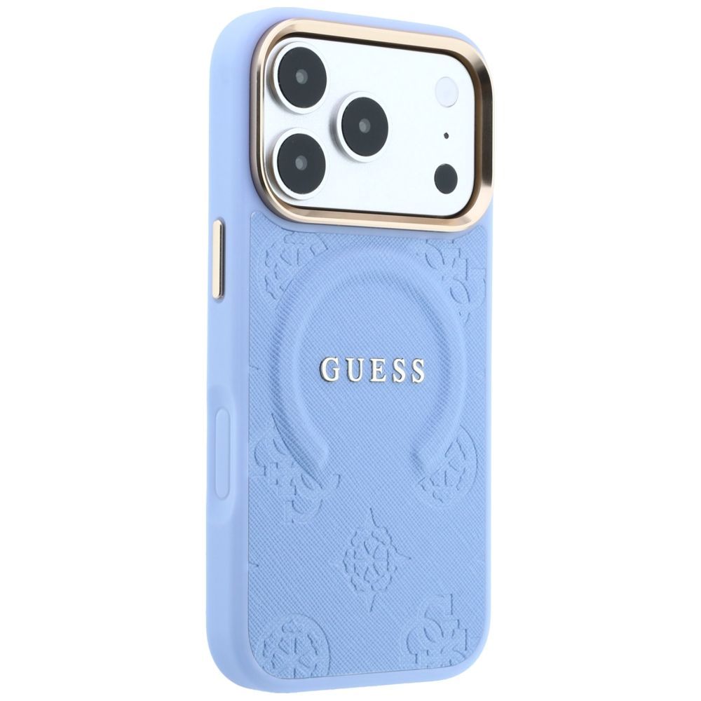 Θήκη Guess Saffiano Peony & Ring Magsafe Blue iPhone 18 Pro Max/17 Pro Max ΘΗΚΕΣ Guess Θήκη Guess Saffiano Peony & Ring Magsafe Blue iPhone 18 Pro Max/17 Pro Max - Image 8
