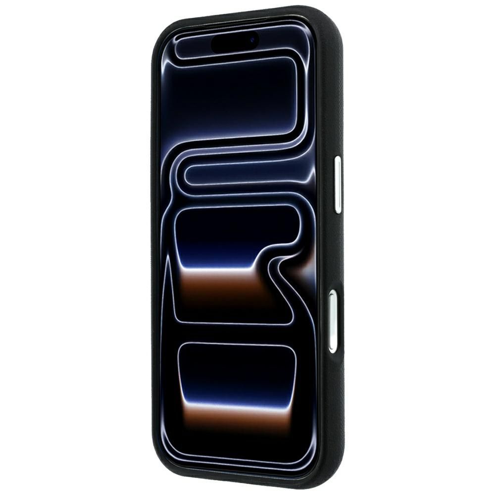 Θήκη Karl Lagerfeld Saffiano Small Script Metal Logo MagSafe Black iPhone 18 Pro Max/iPhone 17 Pro Max ΘΗΚΕΣ KARL LAGERFELD Θήκη Karl Lagerfeld Saffiano Small Script Metal Logo MagSafe Black iPhone 18 Pro Max/iPhone 17 Pro Max - Image 3