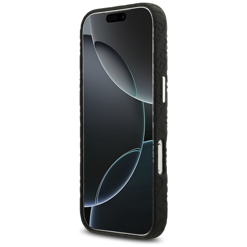 Θήκη Karl Lagerfeld Grained Allover Logo Metal Elongated MagSafe Black iPhone 18 Pro Max/17 Pro Max ΘΗΚΕΣ KARL LAGERFELD Θήκη Karl Lagerfeld Grained Allover Logo Metal Elongated MagSafe Black iPhone 18 Pro Max/17 Pro Max - Image 4