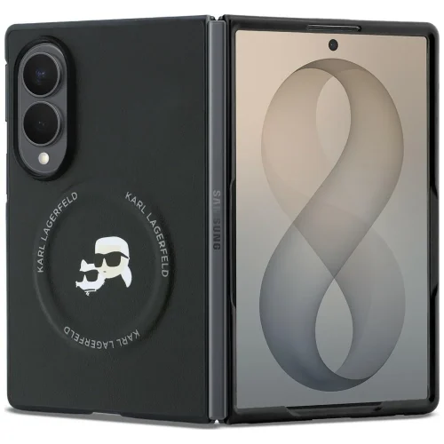 Θήκη Karl Lagerfeld Karl&Choupette Pins MagSafe Black Samsung Galaxy Z Fold 8 ΘΗΚΕΣ KARL LAGERFELD Θήκη Karl Lagerfeld Karl&Choupette Pins MagSafe Black Samsung Galaxy Z Fold 8