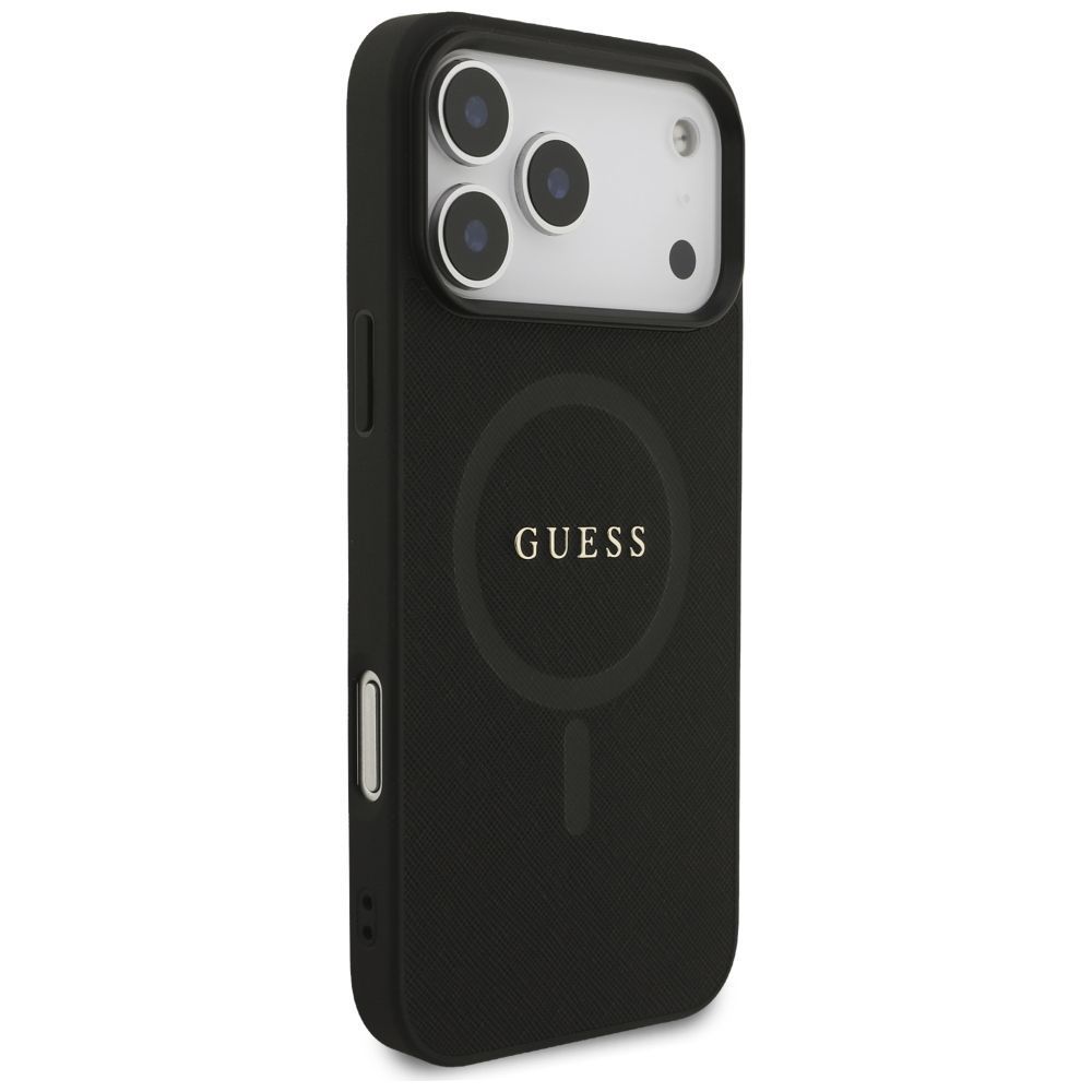 Θήκη Guess Saffiano Classic Logo Magsafe Black iPhone 18 Pro Max/17 Pro Max ΘΗΚΕΣ Guess Θήκη Guess Saffiano Classic Logo Magsafe Black iPhone 18 Pro Max/17 Pro Max - Image 3
