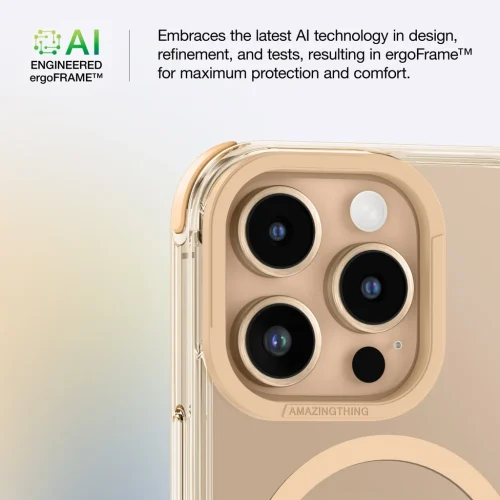 Alternative view of Θήκη AmazingThing Omni Mag Rose Gold iPhone 16 Pro Max