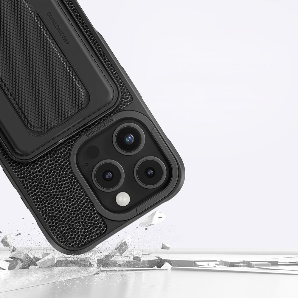 Θήκη με Stand και Holder AmazingThing Glamour Luxe Pack Black iPhone 16 Pro Max ΘΗΚΕΣ AmazingThing Θήκη με Stand και Holder AmazingThing Glamour Luxe Pack Black iPhone 16 Pro Max - Image 9