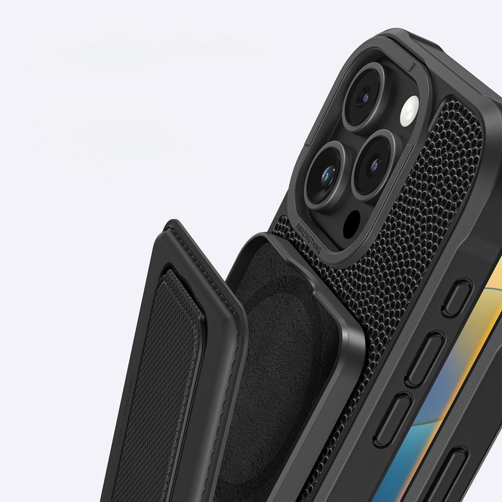 Θήκη με Stand και Holder AmazingThing Glamour Luxe Pack Black iPhone 16 Pro Max ΘΗΚΕΣ AmazingThing Θήκη με Stand και Holder AmazingThing Glamour Luxe Pack Black iPhone 16 Pro Max - Image 8