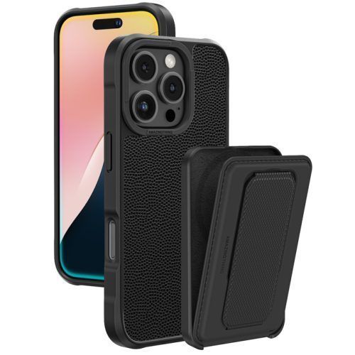 Θήκη με Stand και Holder AmazingThing Glamour Luxe Pack Black iPhone 16 Pro Max ΘΗΚΕΣ AmazingThing Θήκη με Stand και Holder AmazingThing Glamour Luxe Pack Black iPhone 16 Pro Max