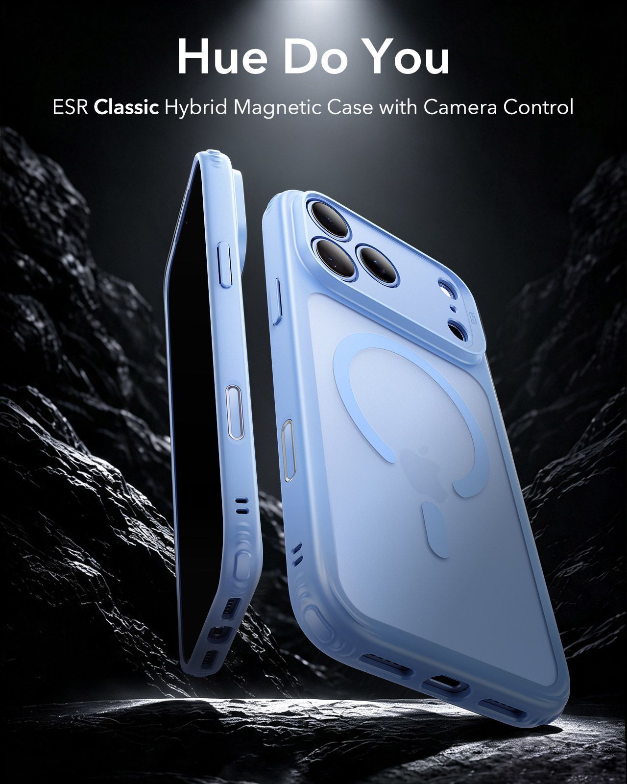 Θήκη ESR Classic Hybrid MagSafe Frosted Light Blue iPhone 18 Pro/iPhone 17 Pro ΘΗΚΕΣ ESR Θήκη ESR Classic Hybrid MagSafe Frosted Light Blue iPhone 18 Pro/iPhone 17 Pro - Image 6