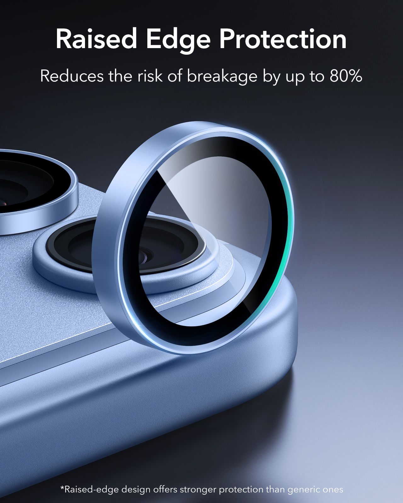 ESR Armorite Tempered Glass Camera Lens Blue iPhone 18 Pro/18 Pro Max ΠΡΟΣΤΑΣΙΑ ΟΘΟΝΗΣ ESR ESR Armorite Tempered Glass Camera Lens Blue iPhone 18 Pro/18 Pro Max - Image 7
