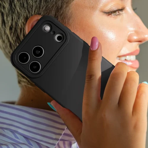Alternative view of Θήκη Avana Velvet MagSafe Black iPhone 18 Pro/17 Pro