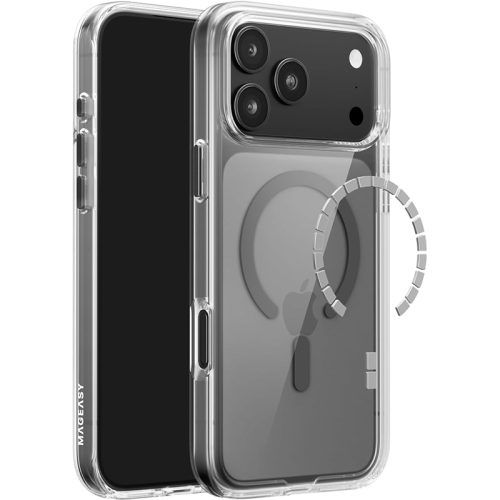 Θήκη MagEasy Bright M Magsafe Transparent Slate iPhone 18 Pro/17 Pro ΘΗΚΕΣ MagEasy Θήκη MagEasy Bright M Magsafe Transparent Slate iPhone 18 Pro/17 Pro