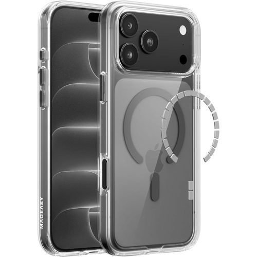 Θήκη MagEasy Bright M Magsafe Transparent Slate iPhone 18 Pro Max/17 Pro Max