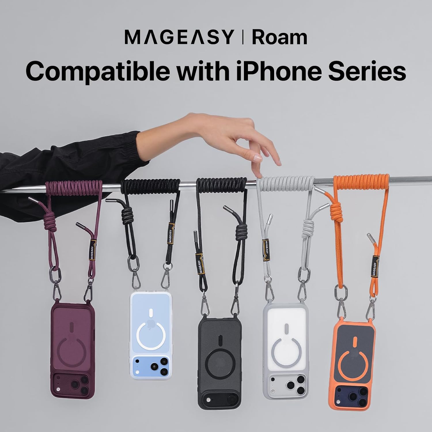 Θήκη MagEasy Roam M with Lanyard Magsafe Slate iPhone 18 Pro Max/17 Pro Max ΘΗΚΕΣ MagEasy Θήκη MagEasy Roam M with Lanyard Magsafe Slate iPhone 18 Pro Max/17 Pro Max - Image 9