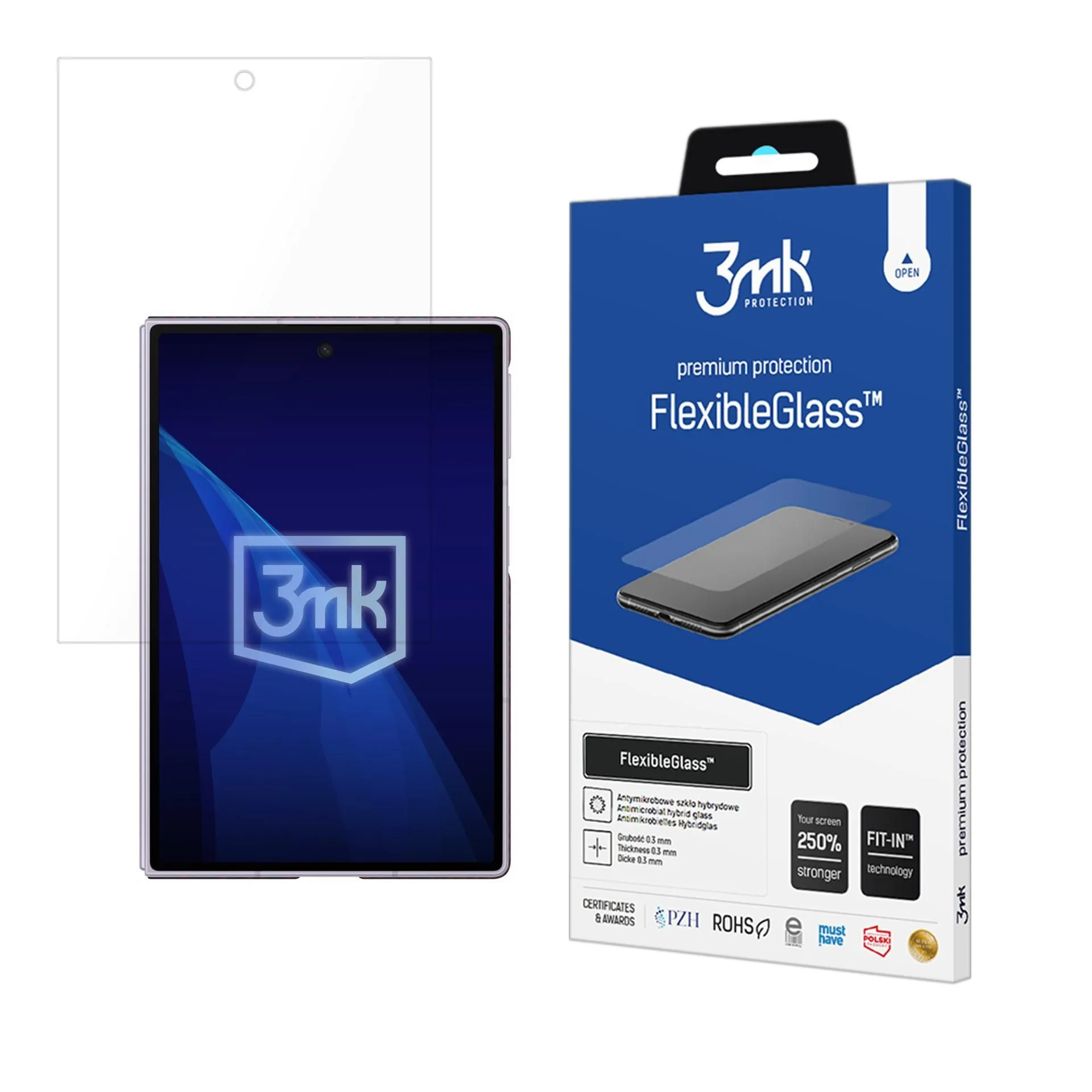 3mk Flexible Hybrid Glass Protector Samsung Galaxy Z Fold 8 ΠΡΟΣΤΑΣΙΑ ΟΘΟΝΗΣ 3mk 3mk Flexible Hybrid Glass Protector Samsung Galaxy Z Fold 8