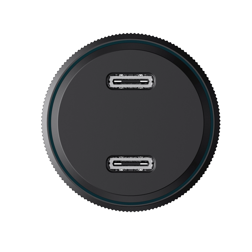 Havit Double Charger 2x USB-C 60W Black (CC2014) ΑΞΕΣΟΥΑΡ Havit Havit Double Charger 2x USB-C 60W Black (CC2014) - Image 2