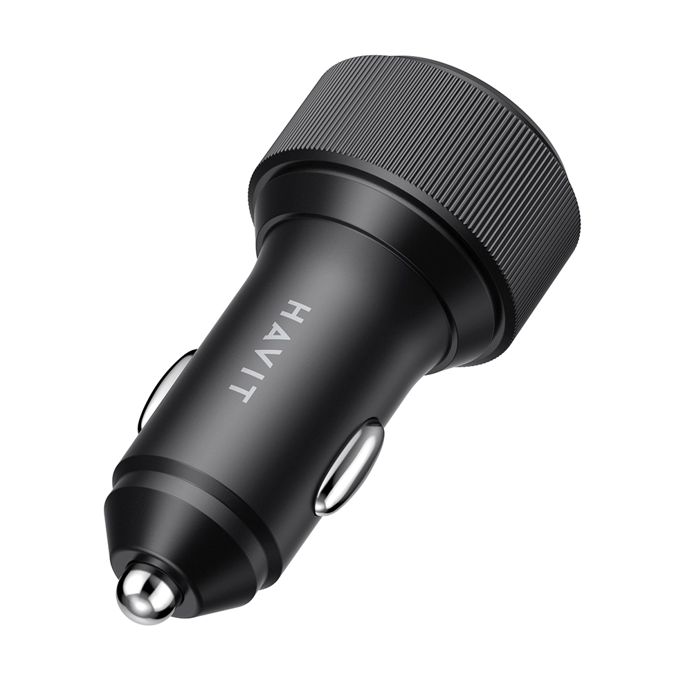 Havit Double Charger 2x USB-C 60W Black (CC2014) ΑΞΕΣΟΥΑΡ Havit Havit Double Charger 2x USB-C 60W Black (CC2014) - Image 3