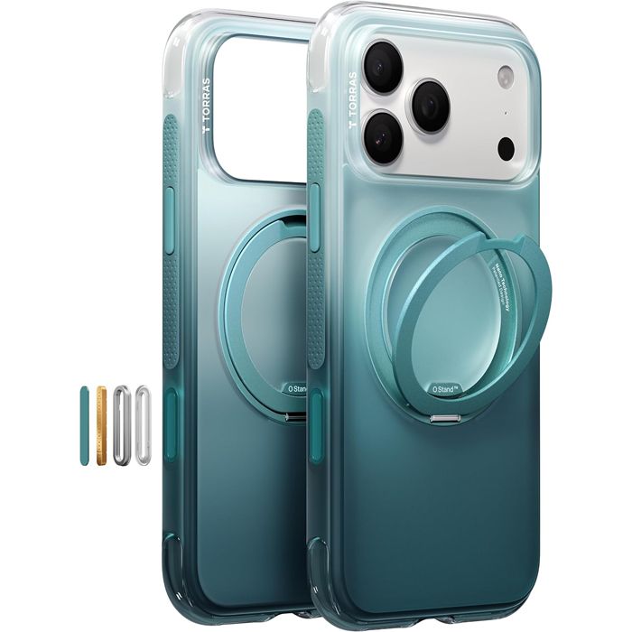Θήκη Torras Ostand R Air MagSafe Kickstand Forest Haze iPhone 17 Pro Max ΘΗΚΕΣ TORRAS Θήκη Torras Ostand R Air MagSafe Kickstand Forest Haze iPhone 17 Pro Max
