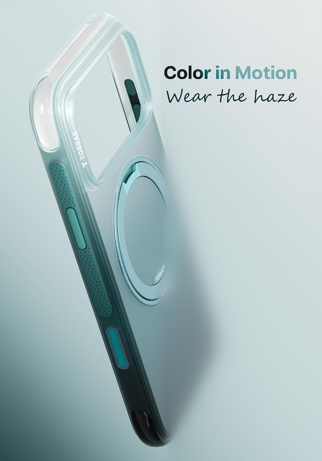 Θήκη Torras Ostand R Air MagSafe Kickstand Forest Haze iPhone 17 Pro Max ΘΗΚΕΣ TORRAS Θήκη Torras Ostand R Air MagSafe Kickstand Forest Haze iPhone 17 Pro Max - Image 4