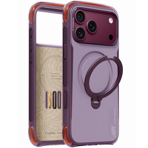 Θήκη Torras Q3 Air Pro MagSafe Purple iPhone 18 Pro/17 Pro ΘΗΚΕΣ TORRAS Θήκη Torras Q3 Air Pro MagSafe Purple iPhone 18 Pro/17 Pro