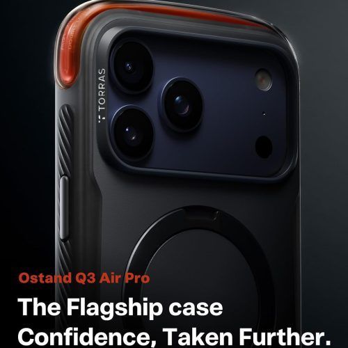 Alternative view of Θήκη Torras Q3 Air Pro MagSafe Black iPhone 18 Pro/17 Pro
