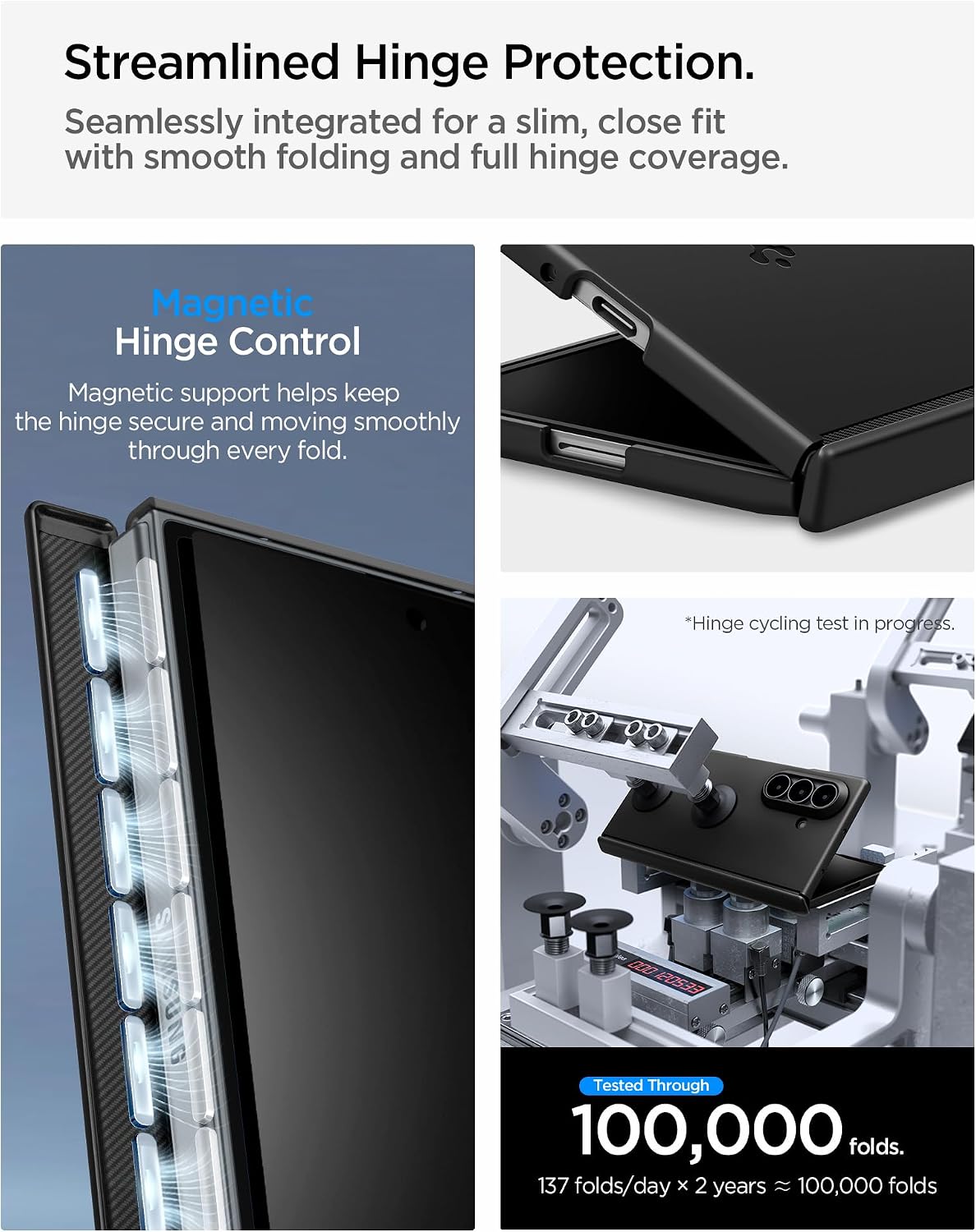 Θήκη Spigen Air Fit Pro Magsafe Black Samsung Galaxy Z Fold 8 Ultra ΘΗΚΕΣ Spigen Θήκη Spigen Air Fit Pro Magsafe Black Samsung Galaxy Z Fold 8 Ultra - Image 7