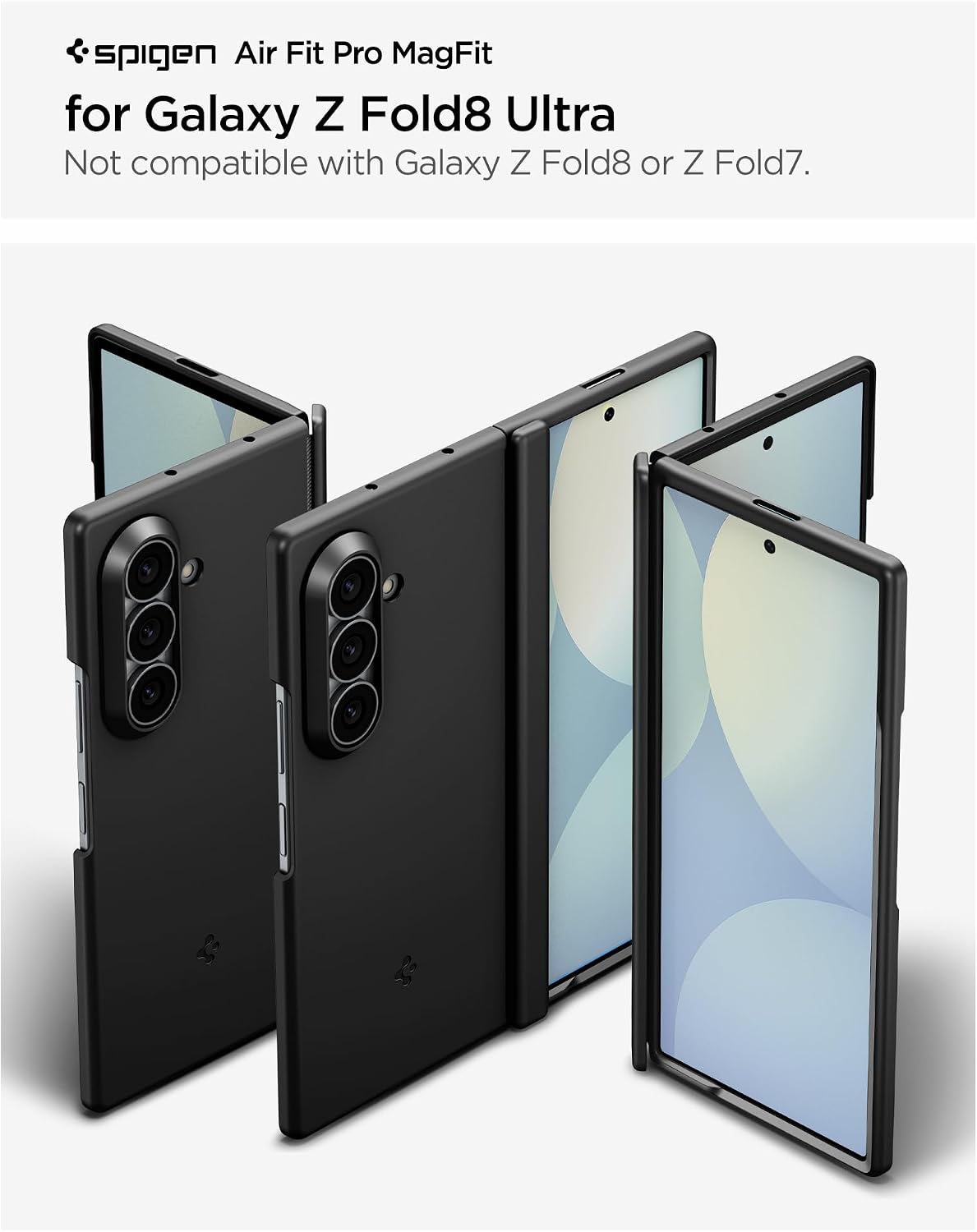 Θήκη Spigen Air Fit Pro Magsafe Black Samsung Galaxy Z Fold 8 Ultra ΘΗΚΕΣ Spigen Θήκη Spigen Air Fit Pro Magsafe Black Samsung Galaxy Z Fold 8 Ultra - Image 4