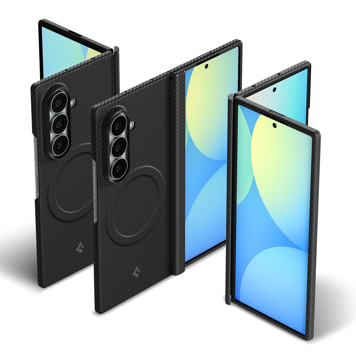 Θήκη Spigen AirSkin Aramid MagFit Magsafe Black Samsung Galaxy Z Fold 8 Ultra ΘΗΚΕΣ Spigen Θήκη Spigen AirSkin Aramid MagFit Magsafe Black Samsung Galaxy Z Fold 8 Ultra - Image 6