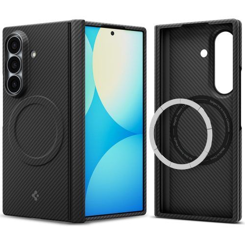 Alternative view of Θήκη Spigen AirSkin Aramid MagFit Magsafe Black Samsung Galaxy Z Fold 8 Ultra