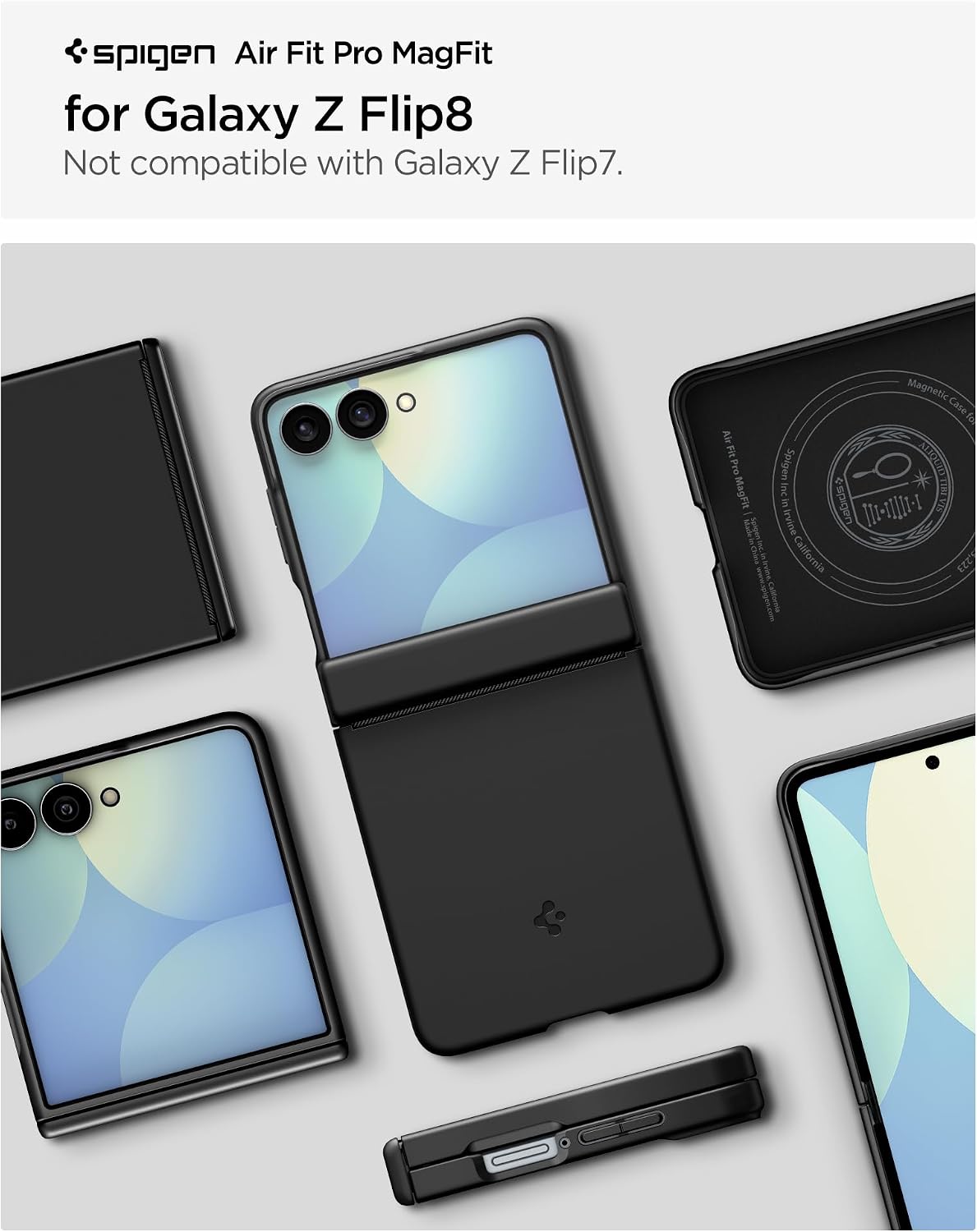 Θήκη Spigen Air Fit Pro Magsafe Black Samsung Galaxy Z Flip 8 ΘΗΚΕΣ Spigen Θήκη Spigen Air Fit Pro Magsafe Black Samsung Galaxy Z Flip 8 - Image 10