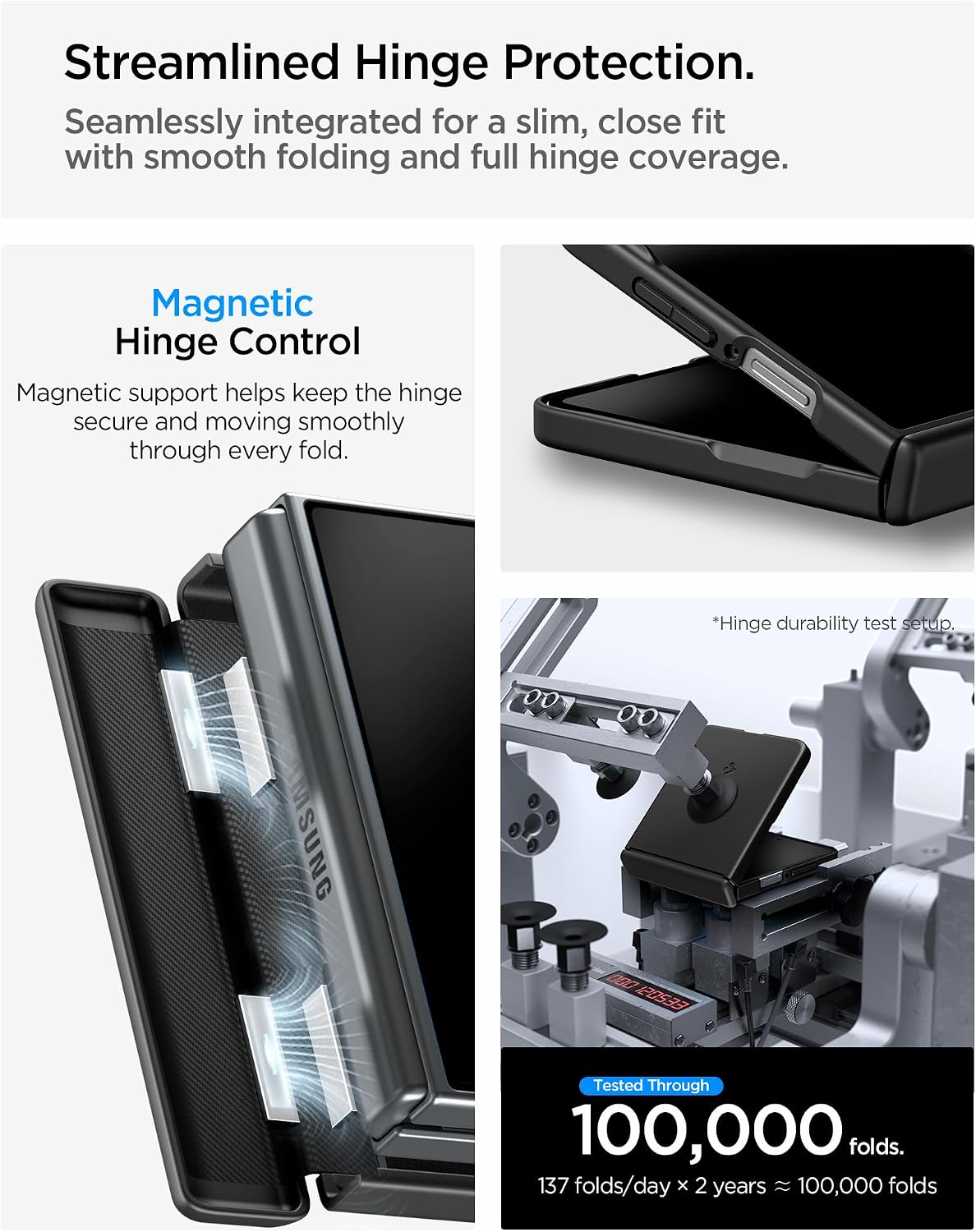 Θήκη Spigen Air Fit Pro Magsafe Black Samsung Galaxy Z Flip 8 ΘΗΚΕΣ Spigen Θήκη Spigen Air Fit Pro Magsafe Black Samsung Galaxy Z Flip 8 - Image 6
